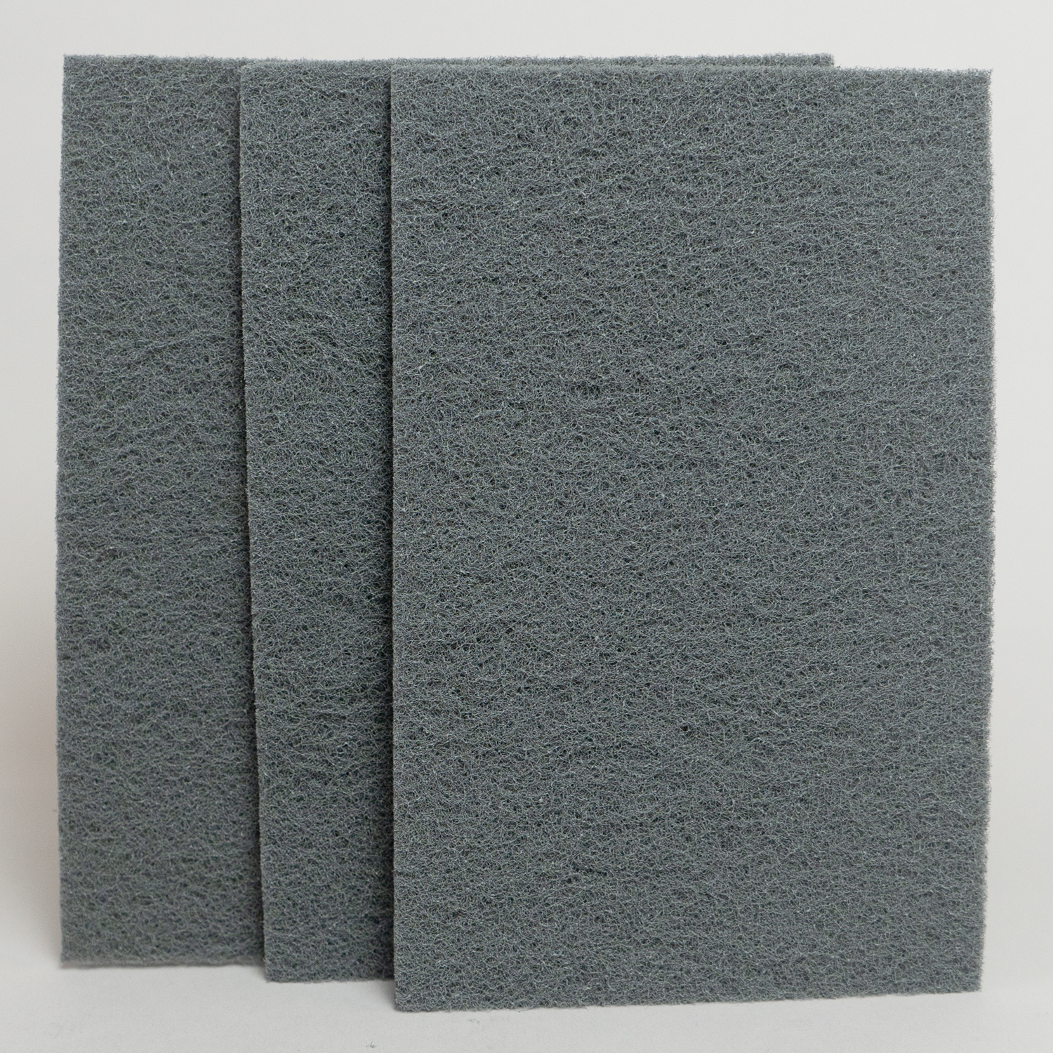 Скотч брайт серый 150 x 230 мм, ОНБ Р400/500 КОМПЛЕКТ 3 шт