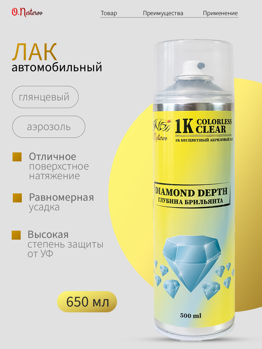 ОНБ Лак Aerosol 500мл