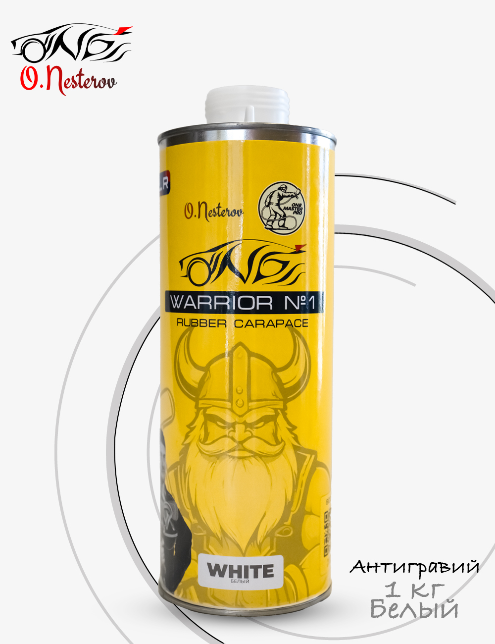 ОНБ Антигравий Warrior Rubber Carapace, белый, 1кг