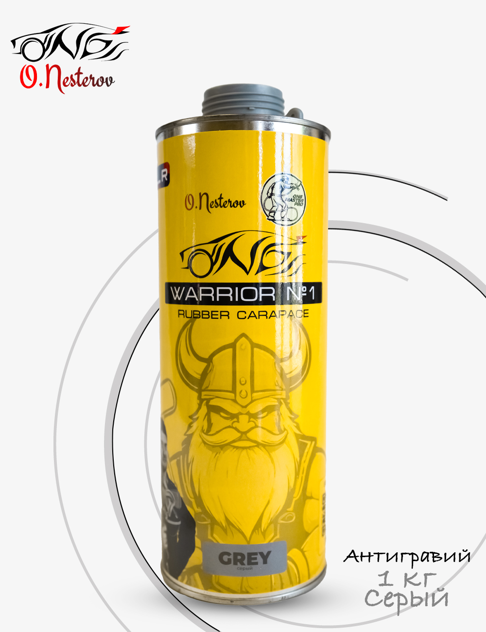 ОНБ Антигравий Warrior Rubber Carapace, серый, 1кг